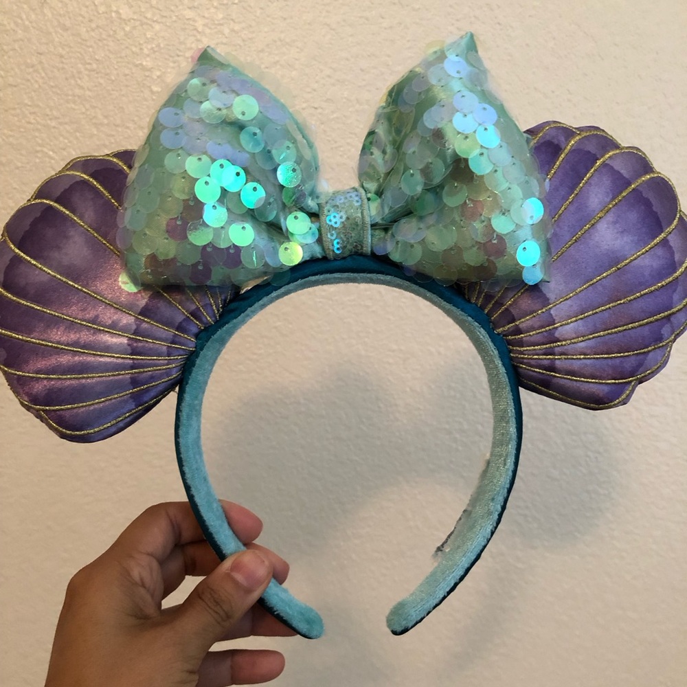 Little Mermaid Minnie Mouse Ears
